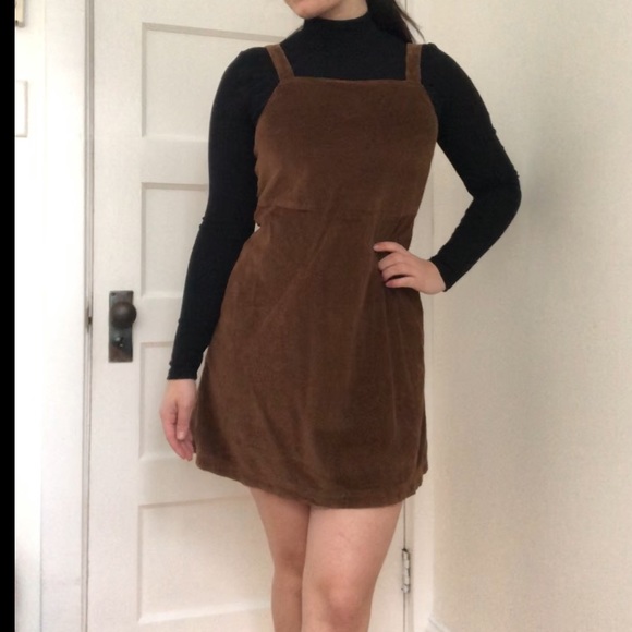 America Eagle Brown Corduroy Dress - Picture 3 of 7